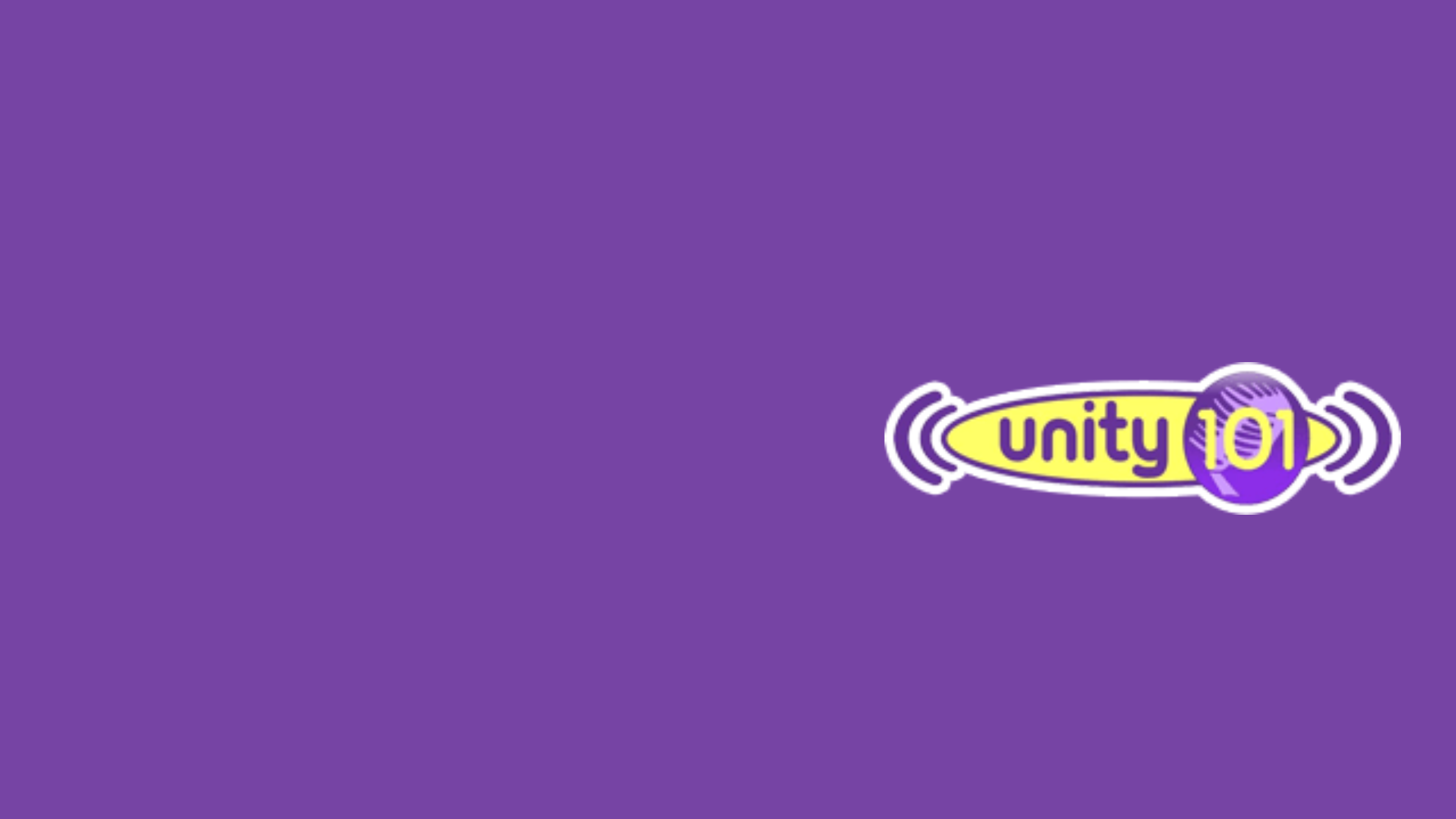 NEW Radio show on Unity 101 – coming soon!